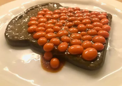 Glass Beans On Toast