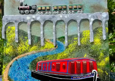 Under the Viaduct Glass Art